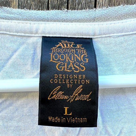 Iridescent Alice in Wonderland Colleen Atwood layered sleeveless top - Picture 5 of 7